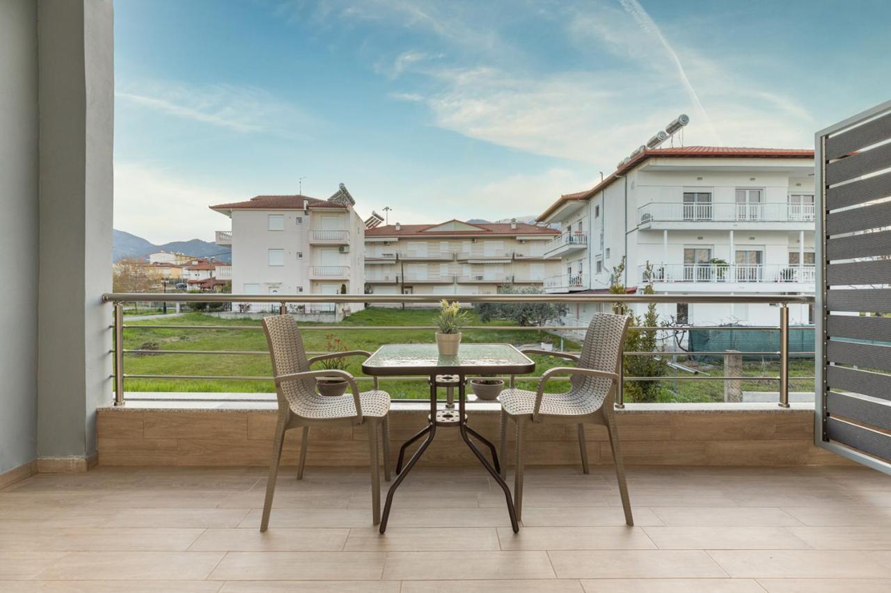 Sunshine Apartments Leptokaryá Luaran gambar